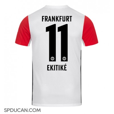 Muški Nogometni Dres Eintracht Frankfurt Hugo Ekitike #11 Domaci 2024-25 Kratak Rukav Muški Nogometni Dres Eintracht Frankfurt Hugo Ekitike #11 Domaci 2024-25 Kratak Rukav
